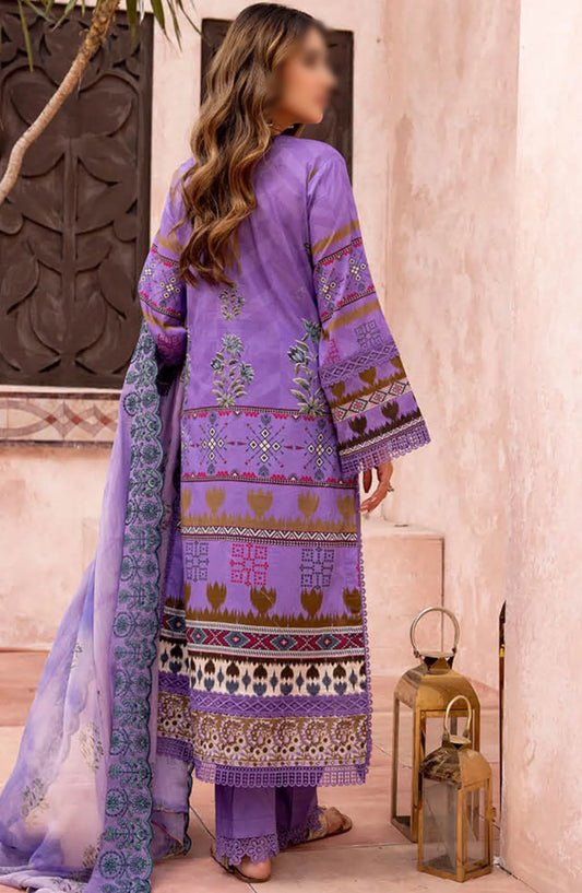 Johra Mehtab Embroidered Printed Lawn Collection 2024 - JH 494