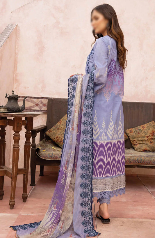 Johra Mehtab Embroidered Printed Lawn Collection 2024 - JH 495