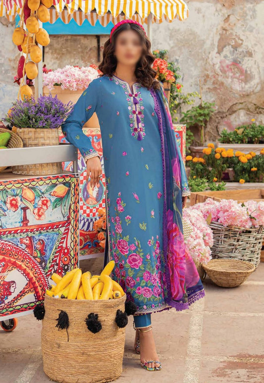 HML 1A MILANA MUSHQ TESORO HEMLINE Spring Summer 2023 Unstitched Collection