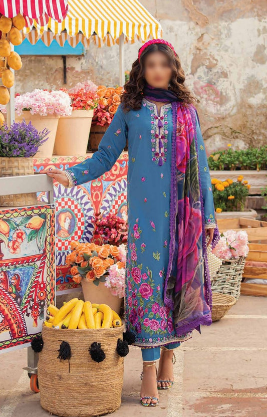 HML 1A MILANA MUSHQ TESORO HEMLINE Spring Summer 2023 Unstitched Collection