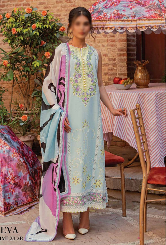 HML 2B EVA MUSHQ TESORO HEMLINE Spring Summer 2023 Unstitched Collection