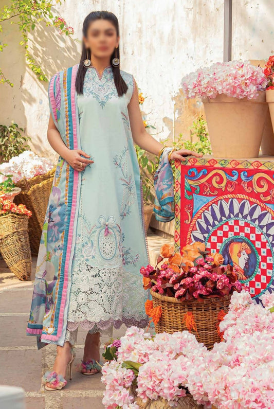 HML 3A SERENA MUSHQ TESORO HEMLINE Spring Summer 2023 Unstitched Collection