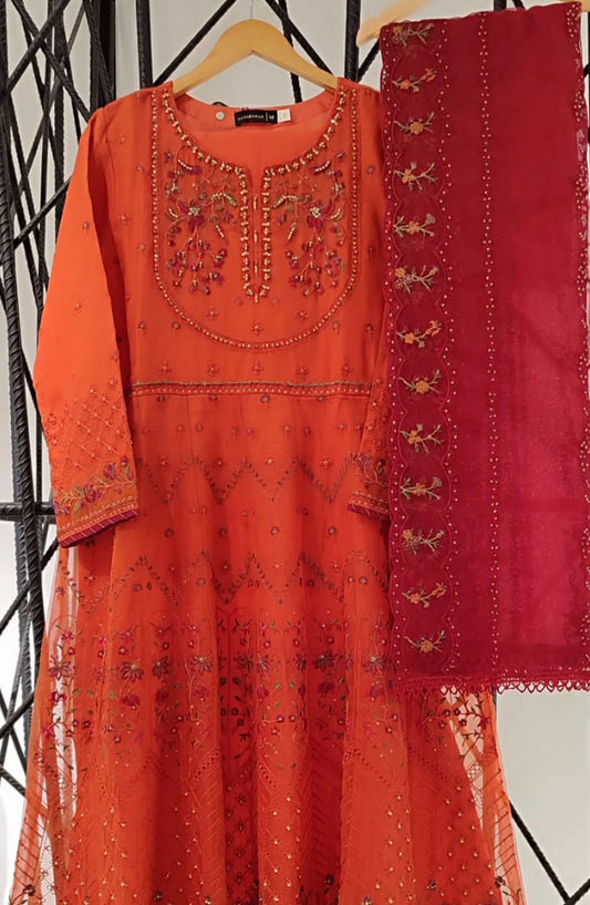 Sadabahar Mahpara Festive Formals Vol 03 - HP 14 Orange