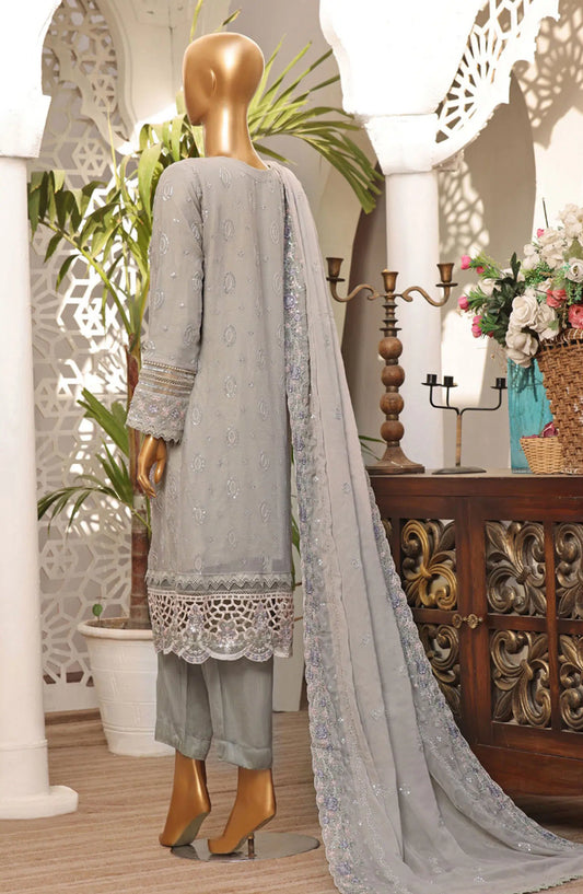 HZ RTW Fasane Chiffon Collection Vol 03 - HZK-164 GREY