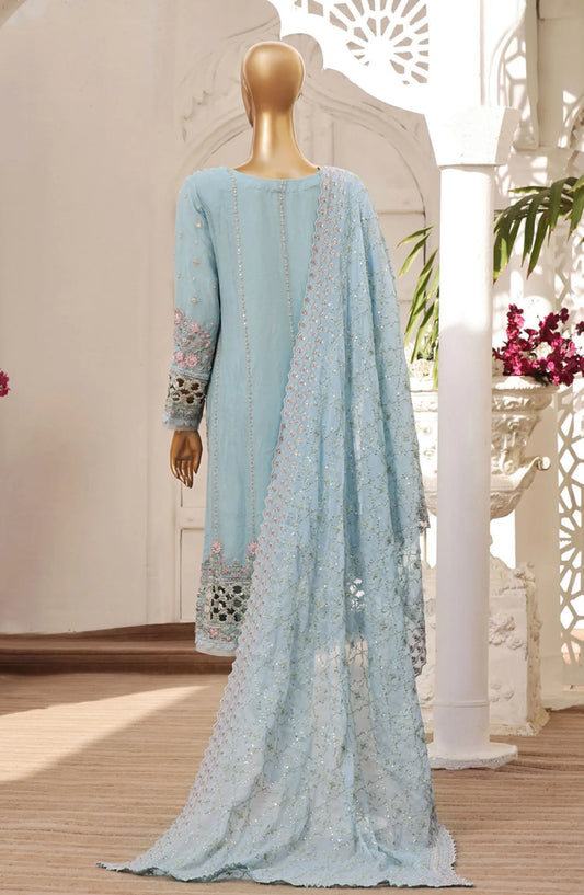 HZ RTW Fasane Chiffon Collection Vol 03 - HZK-166 BLUE