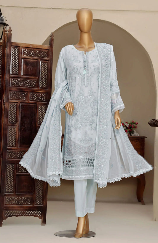 HZ RTW Fasane Chiffon Collection Vol 04 - HZK-169-SKY BLUE