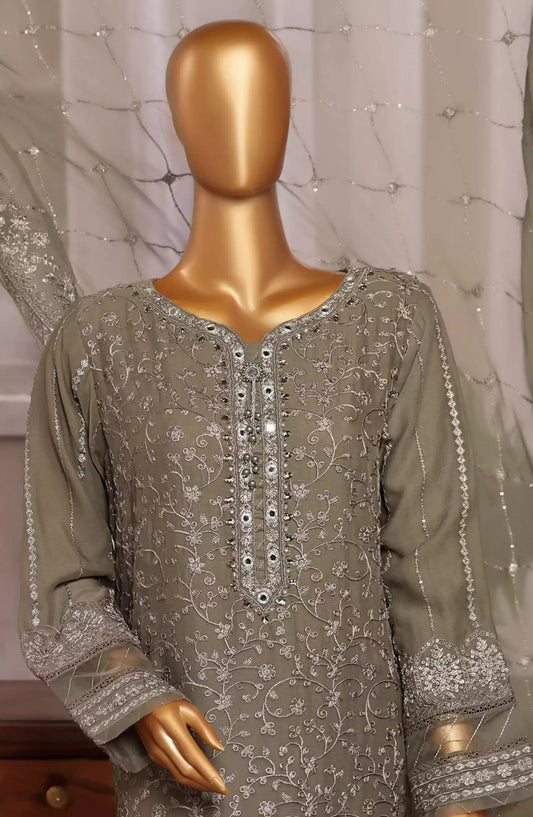 HZ RTW Fasaane Chiffon Collection Vol 06 - HZK 186 Ash Grey