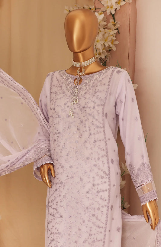 HZ RTW Fasaane Chiffon Collection Vol 02 - HZK 142 LIGHT PURPLE