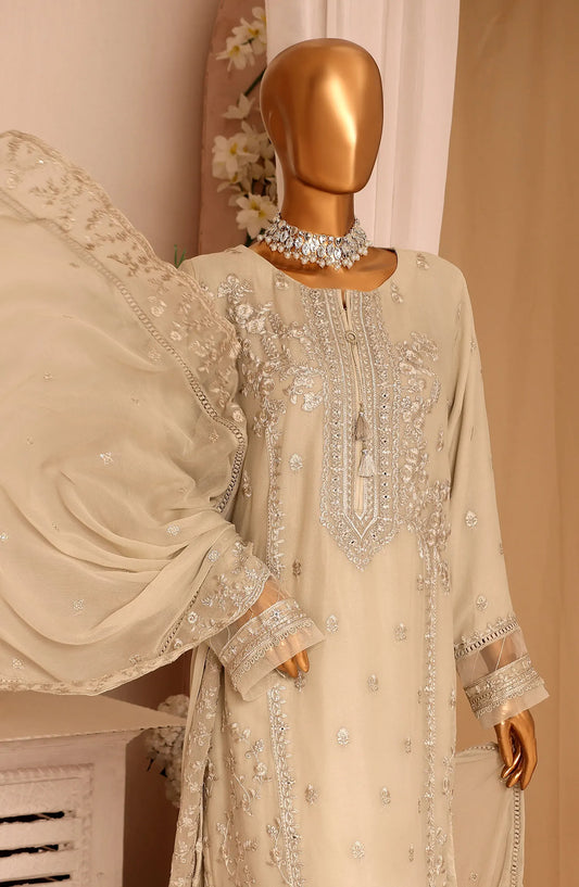 HZ RTW Fasaane Chiffon Collection Vol 02 - HZK 152 PASTEL OLIVE