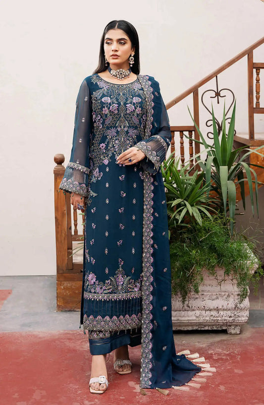 Imrozia Serene Sitarah Luxury Chiffon Collection 2024 - I-212 Chamak