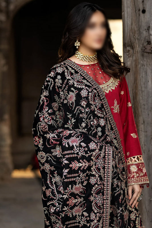 Imrozia-Serene Exclusive Velvet Shawls - I.S.S - 01