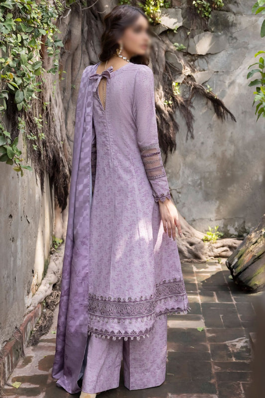 Jahan Ara Unstitched Winter Prints Collection - IJK 01 Abru