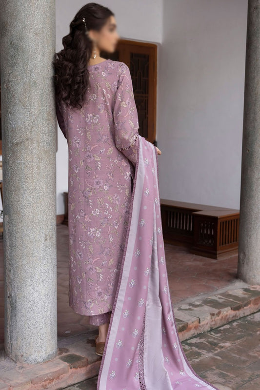 Jahan Ara Unstitched Winter Prints Collection - IJK 06 Delaram