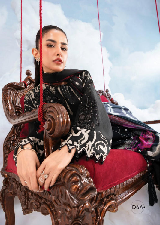 M Basics By Maria. B Unstitched 3 Piece Lawn Suite - MB-CUSV14-06A - MB26CUSV14 - Summer Collection D-11