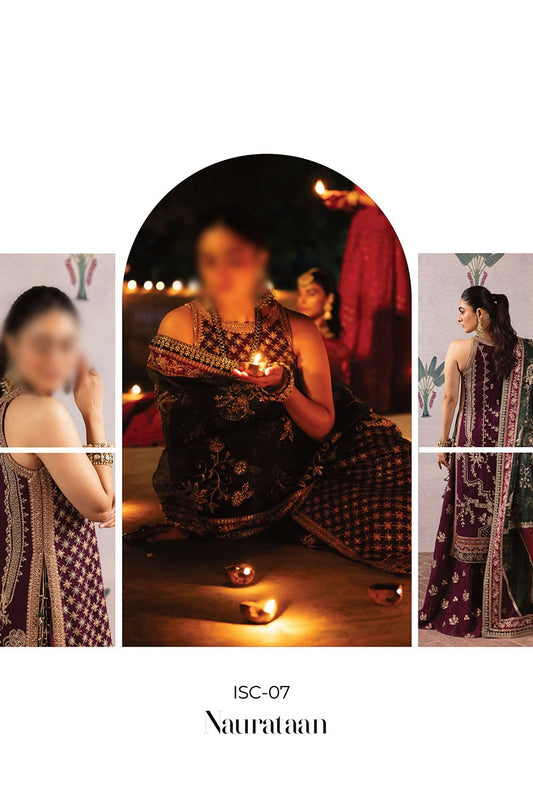 Iznik Shendi Luxury Chiffon Collection 2023 - ISC 07 NAURATAAN