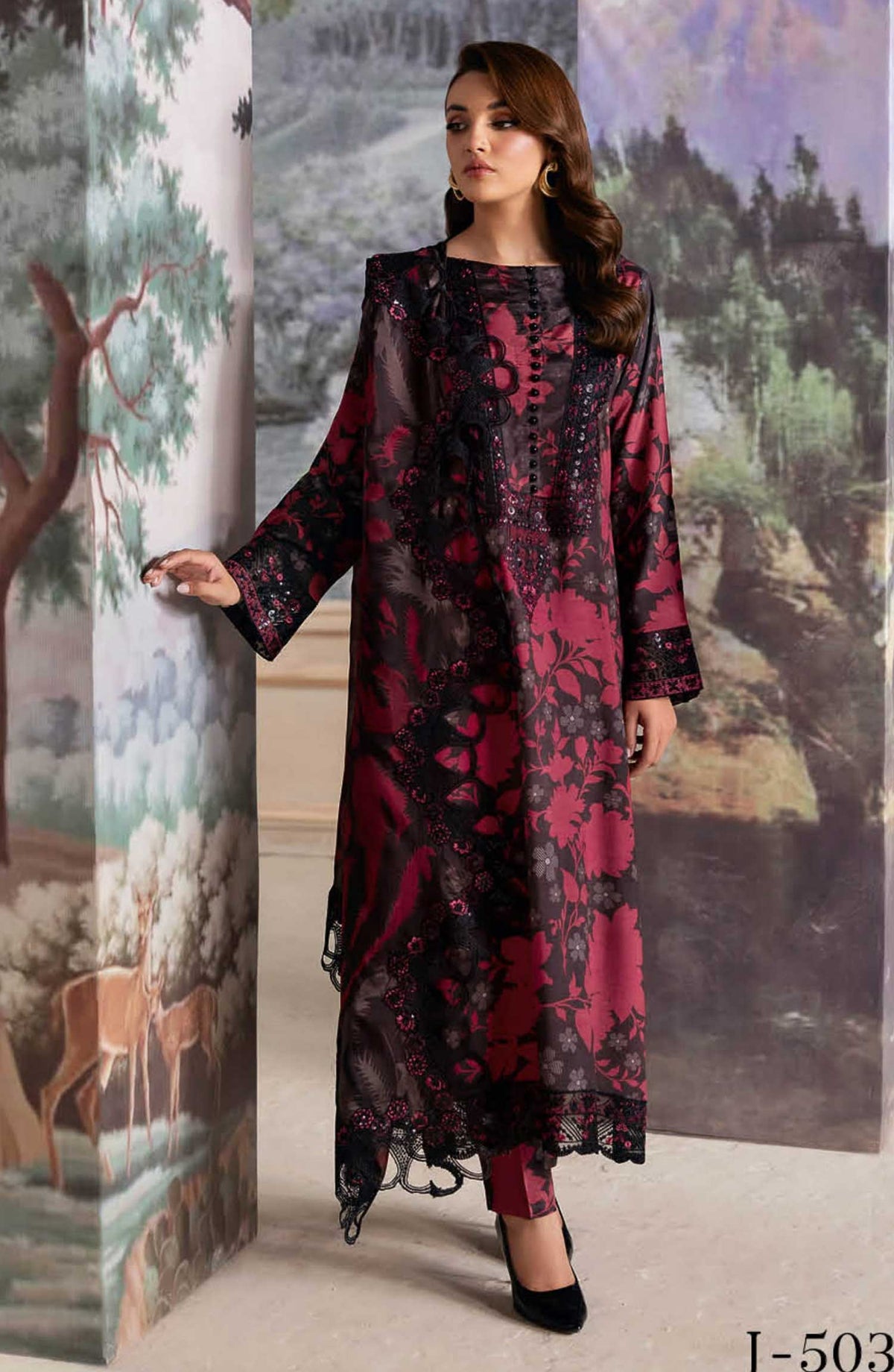Ramsha Riwaj Premium Rawsilk Collection Vol 05 J 503