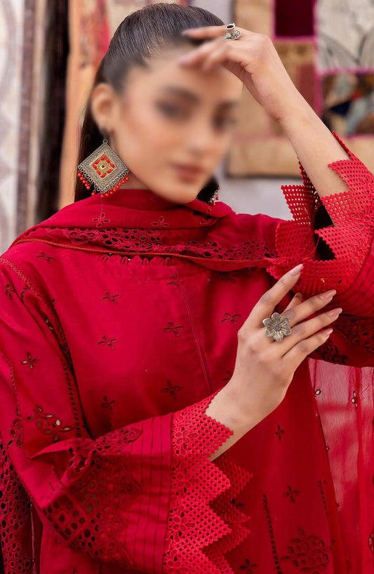 Johra Shafaq 4 Pcs Chikankari Lawn Collection 2024 - JH 222
