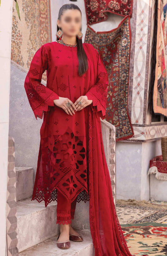 Johra Shafaq 4 Pcs Chikankari Lawn Collection 2024 - JH 222
