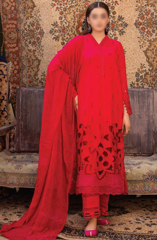 Johra Shafaq 4 Pcs Chikankari Lawn Collection 2024 - JH 226