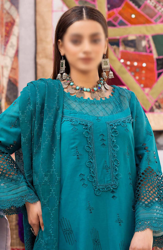 Johra Shafaq 4 Pcs Chikankari Lawn Collection 2024 - JH 227