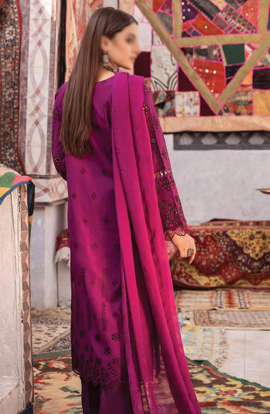 Johra Shafaq 4 Pcs Chikankari Lawn Collection 2024 - JH 228