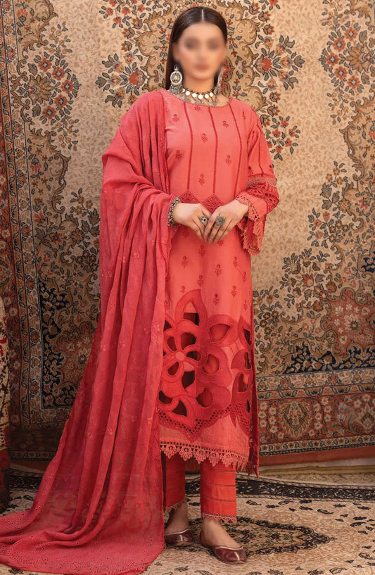 Johra Shafaq 4 Pcs Chikankari Lawn Collection 2024 - JH 230
