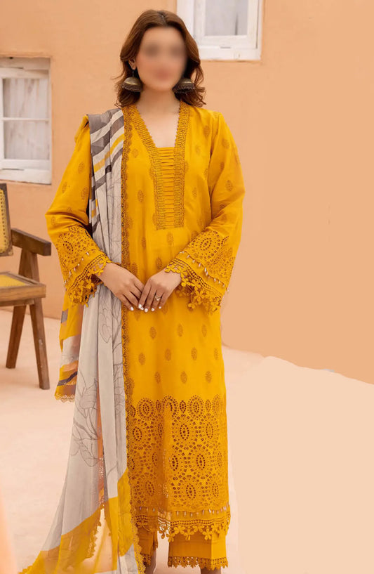 Johra Aaghaaz Chikankari Lawn Collection 2024 - JH 272