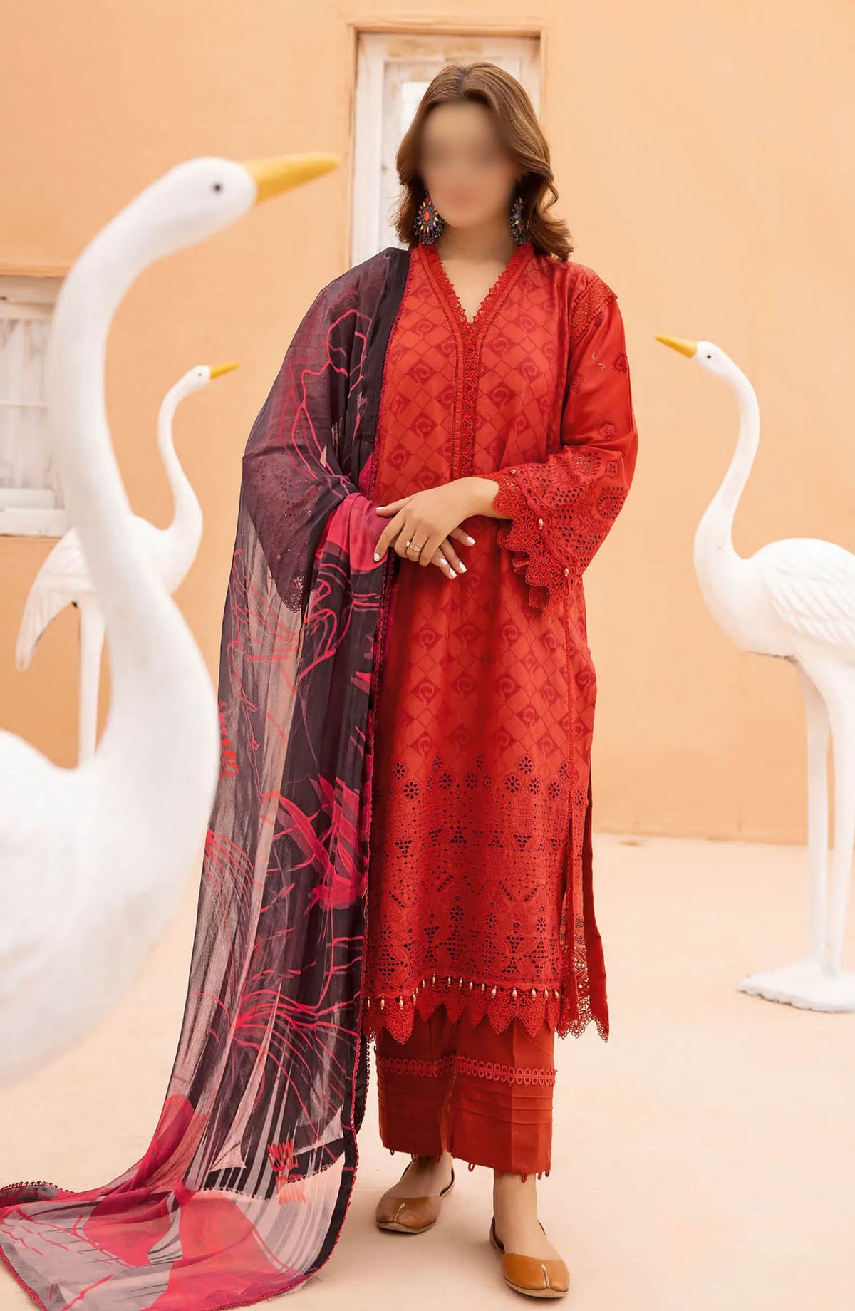 Johra Aaghaaz Chikankari Lawn Collection 2024 - JH 274
