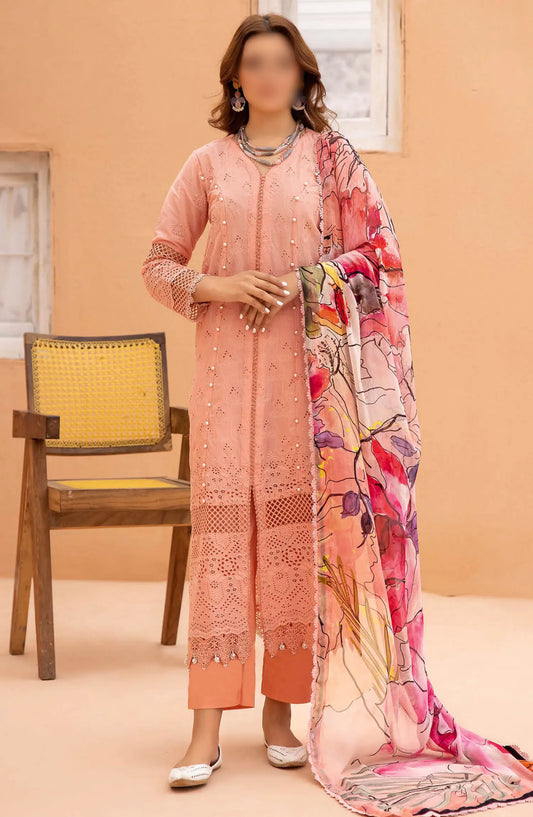 Johra Aaghaaz Chikankari Lawn Collection 2024 - JH 276