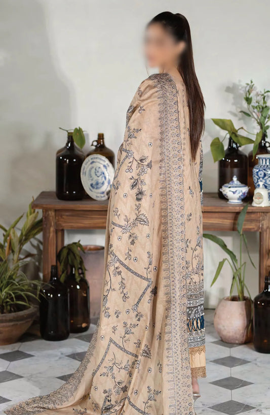 Johra Parwaaz Embroidered Printed Lawn Collection 2024 - JH 304