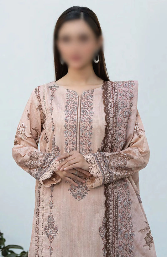 Johra Parwaaz Embroidered Printed Lawn Collection 2024 - JH 306