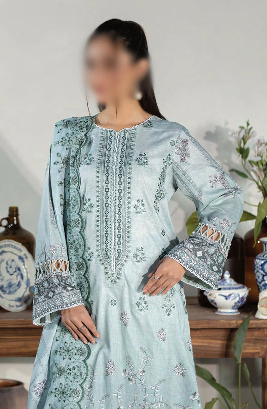 Johra Parwaaz Embroidered Printed Lawn Collection 2024 - JH 310