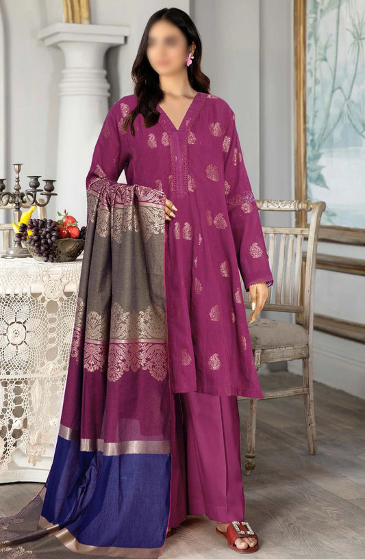 Johra Mysa Banarsi Jacquard Lawn Collection 2024 - D 553