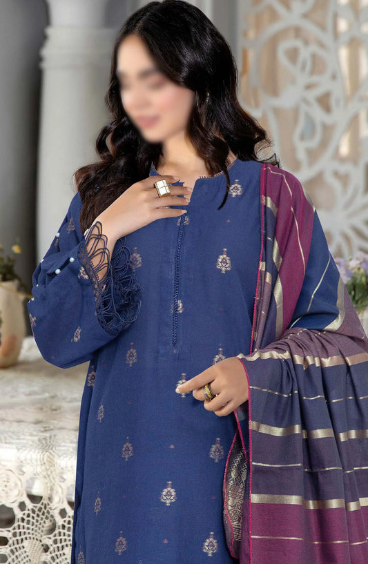 Johra Mysa Banarsi Jacquard Lawn Collection 2024 - D 554