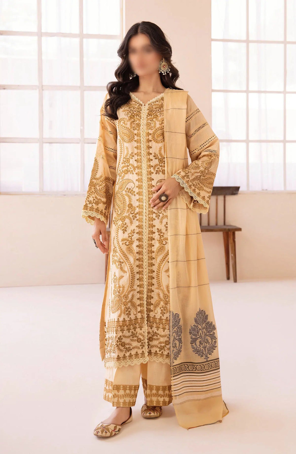 Johra ShehrBano Embroidered Banarsi Jacquard Collection - JH 606