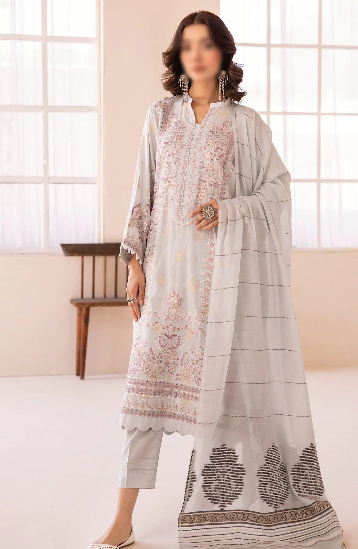 Johra ShehrBano Embroidered Banarsi Jacquard Collection - JH 607