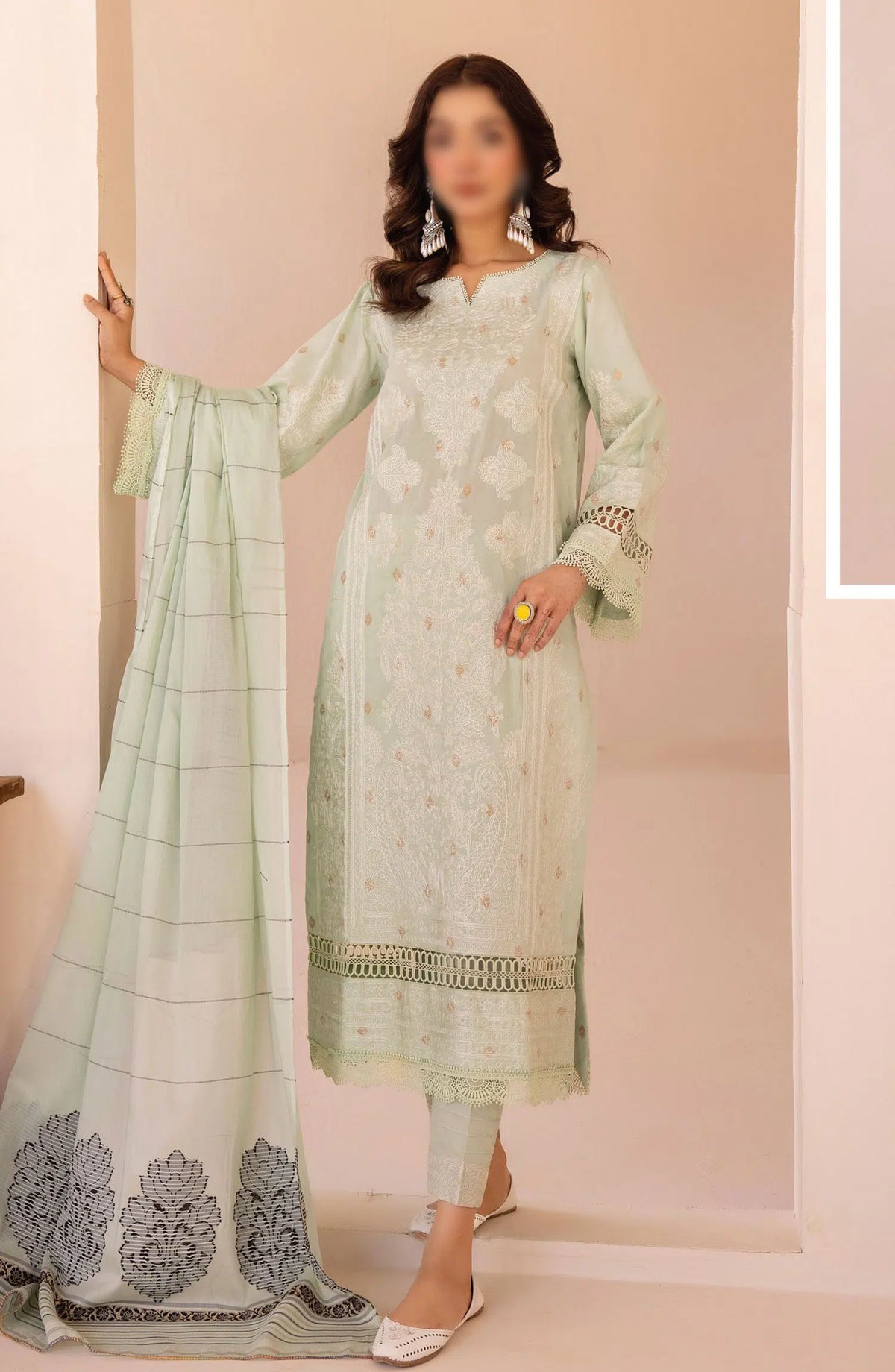 Johra ShehrBano Embroidered Banarsi Jacquard Collection - JH 609