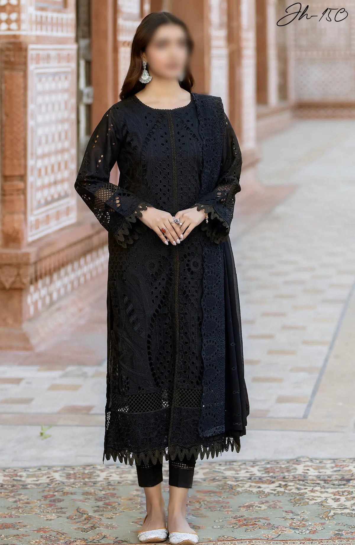 Johra Rozeria Chikankari Lawn Collection 2024 - JH 150