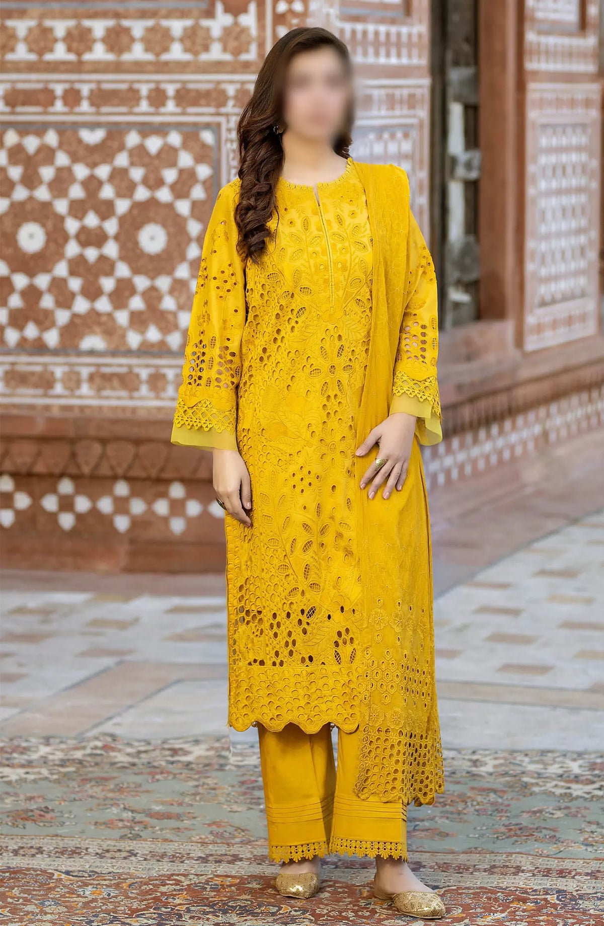 Johra Rozeria Chikankari Lawn Collection 2024 - JH 151