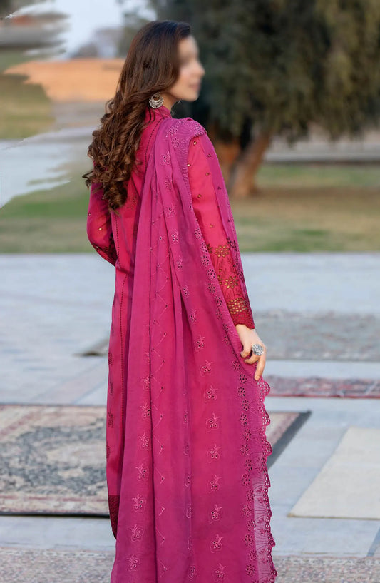 Johra Rozeria Chikankari Lawn Collection 2024 - JH 152