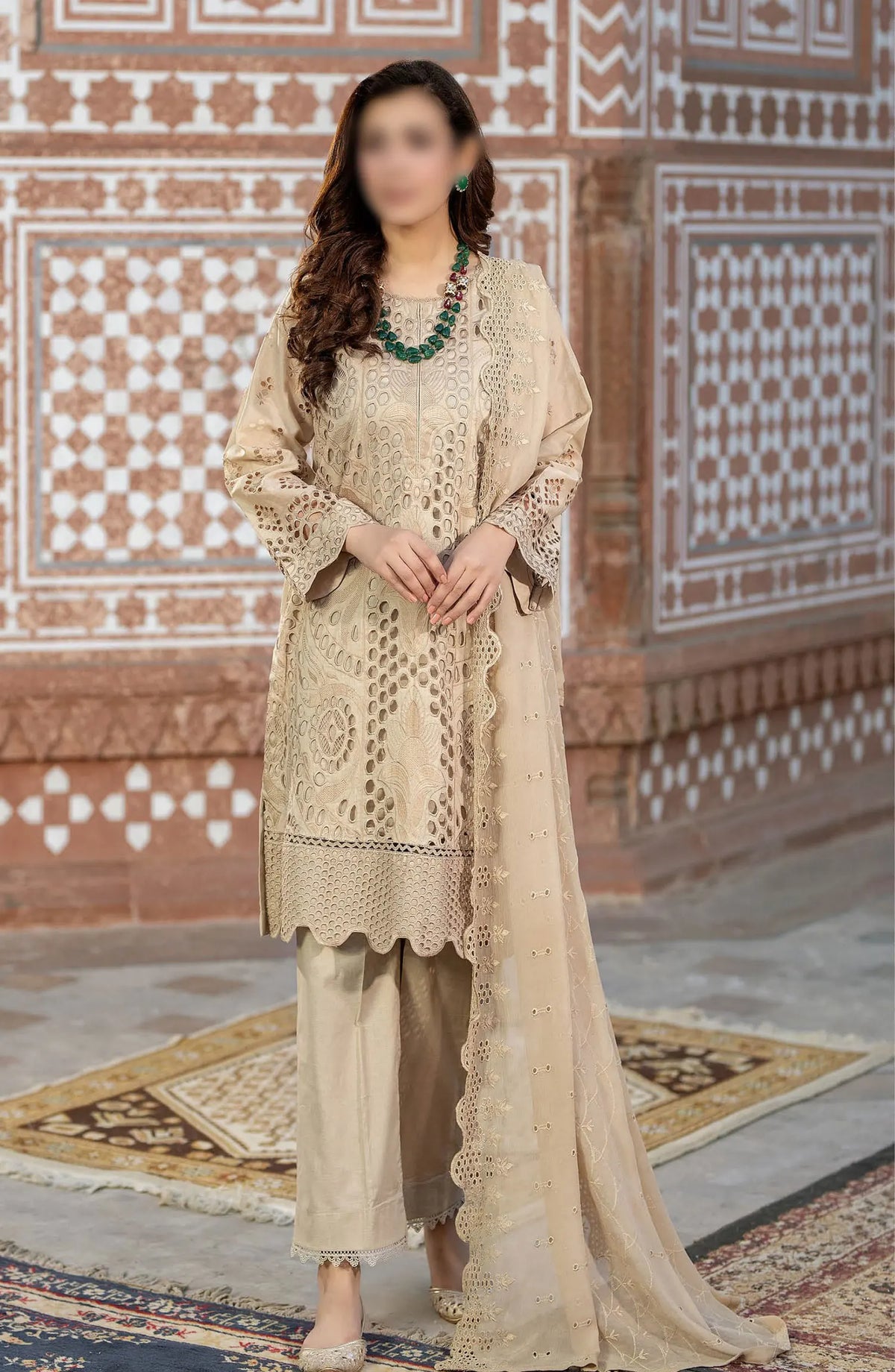 Johra Rozeria Chikankari Lawn Collection 2024 - JH 153