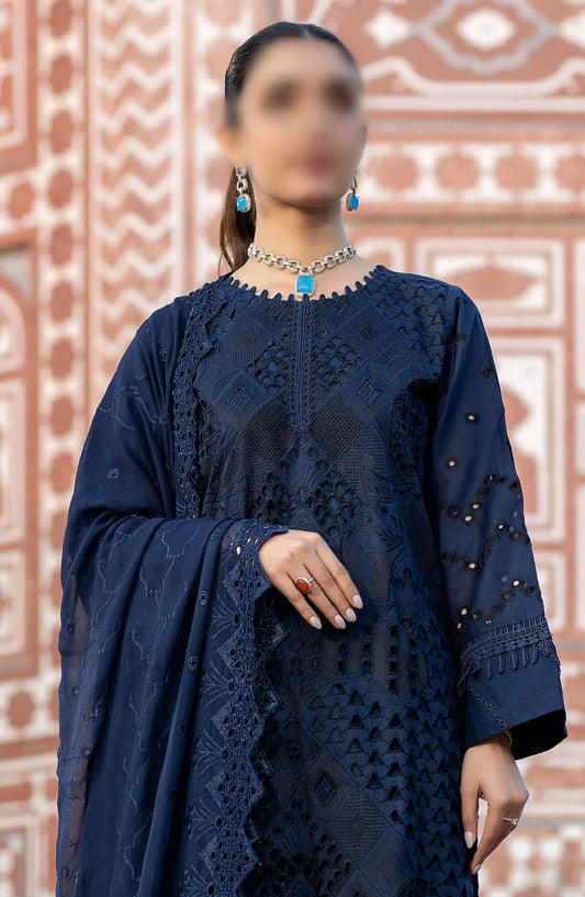 Johra Rozeria Chikankari Lawn Collection 2024 - JH 155