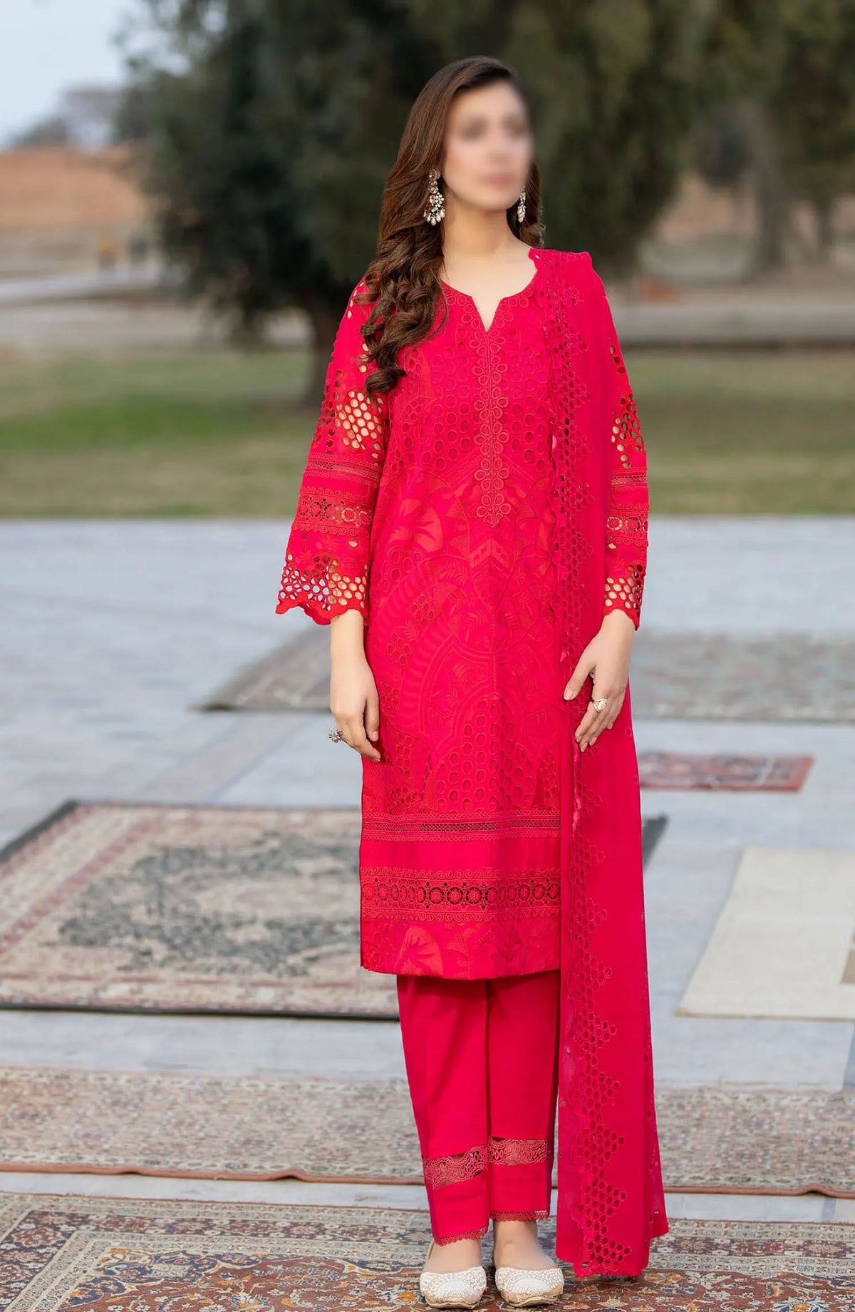 Johra Rozeria Chikankari Lawn Collection 2024 - JH 157