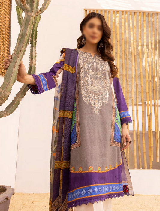 JH 365 Johra Sahil Embroidered Digital Printed Lawn Collection