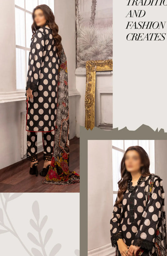 Johra Aatish Embroidered Printed Lawn Collection 2024 - JH-372