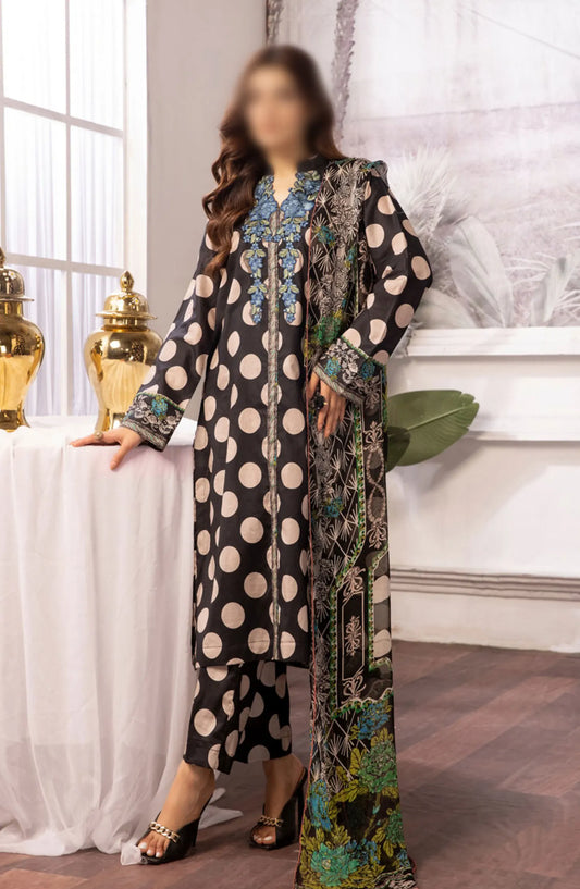 Johra Aatish Embroidered Printed Lawn Collection 2024 - JH-376