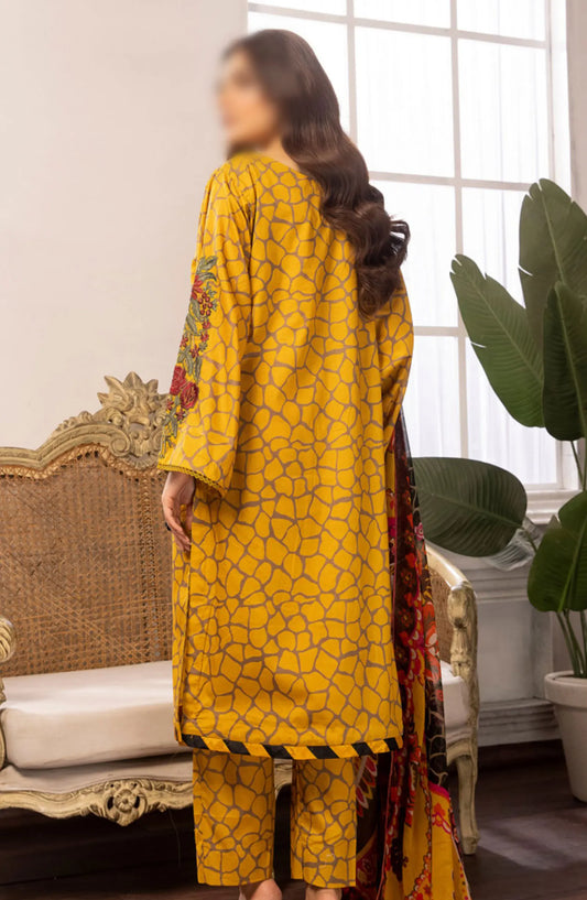 Johra Aatish Embroidered Printed Lawn Collection 2024 - JH-381