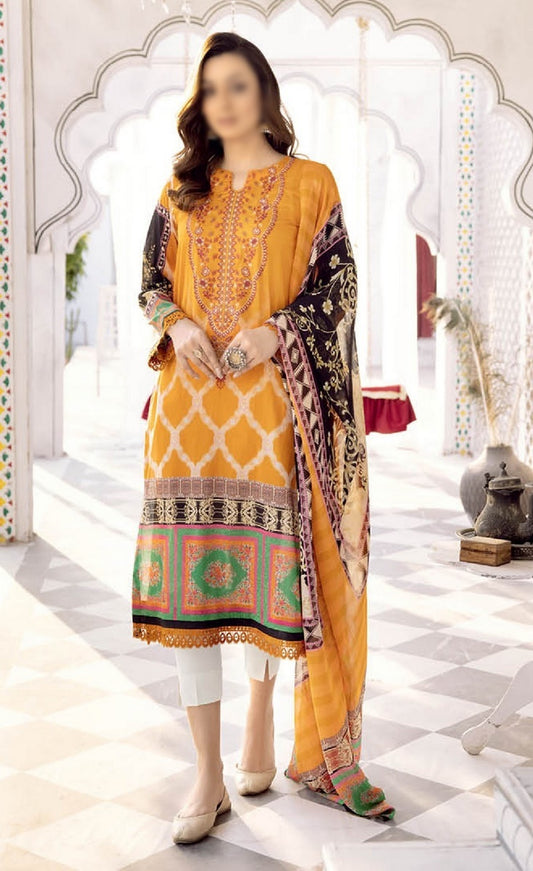 JH 403 Johra Icon Embroidered Digital Printed Lawn Collection