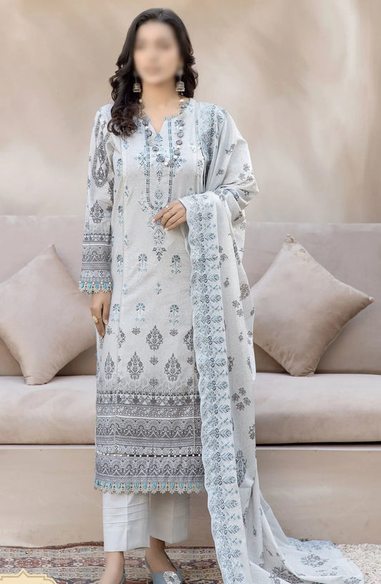 Johra Sila Embroidered Lawn Collection 2024 - JH 84