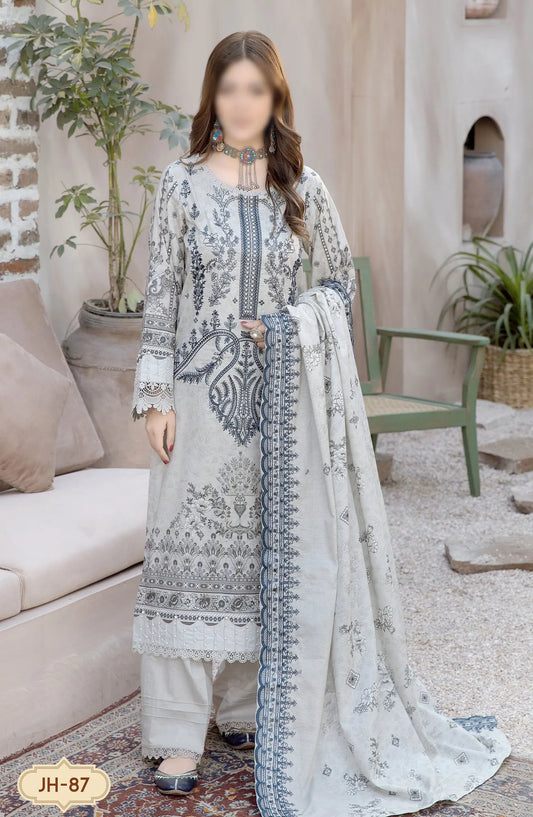 Johra Sila Embroidered Lawn Collection 2024 - JH 87